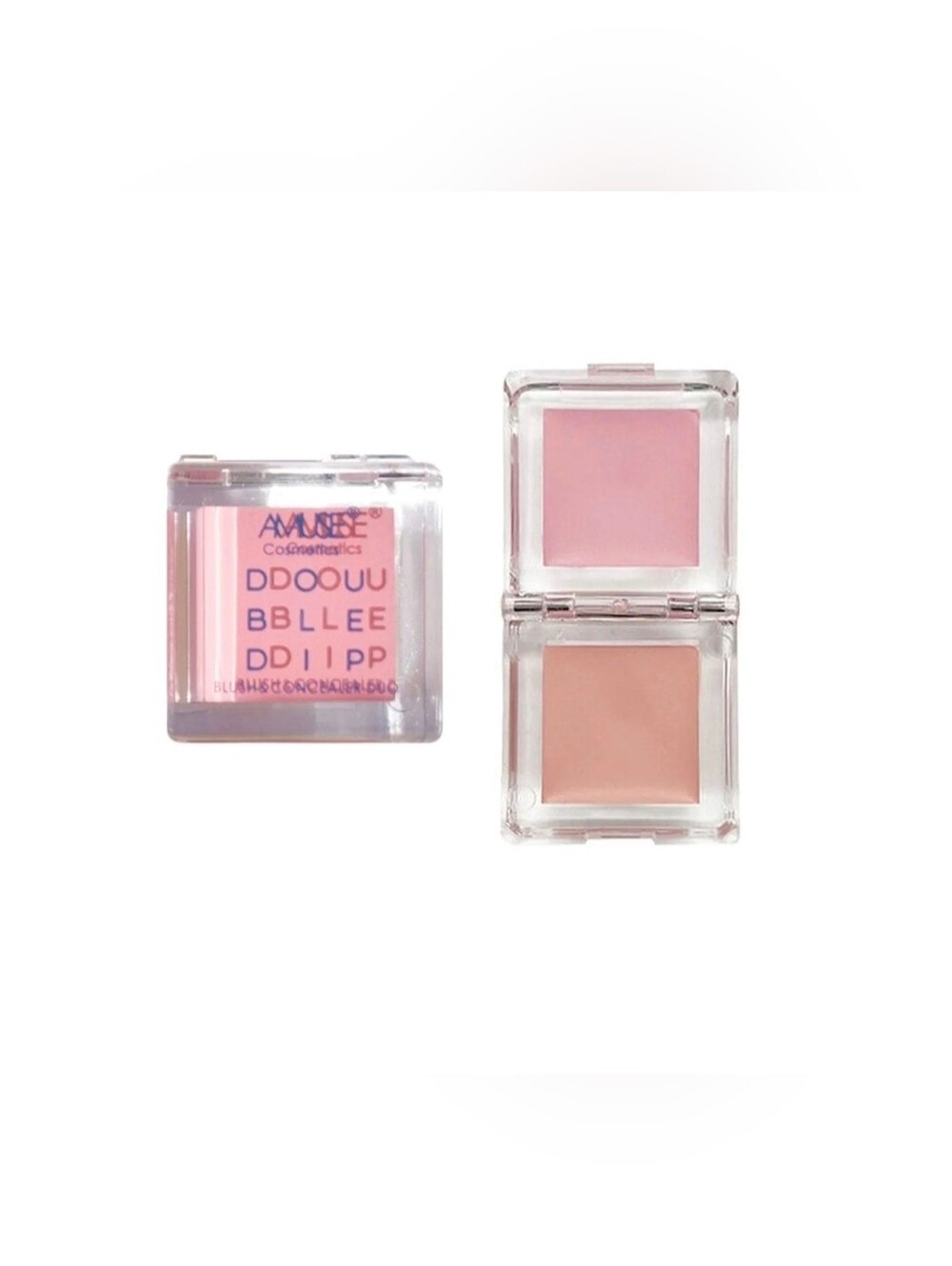 Amuse Double Dip Blush & Concealer Duo- Light BNIB